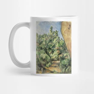 The Red Rock by Paul Cezanne Mug